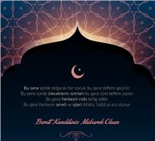 Berat Kandili'niz Mübarek Olsun