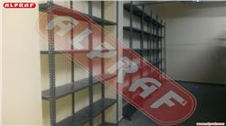 Steel store shelf systems