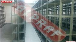 Steel store shelf systems