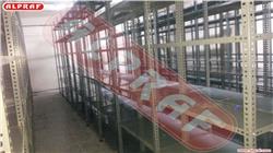 Steel store shelf systems