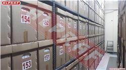 Steel store shelf systems