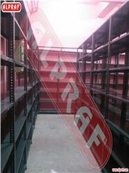 Steel store shelf systems